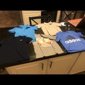 Lot of boys shirts